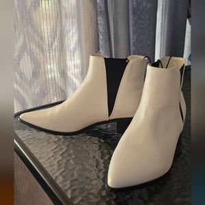 a.n.a White Ankle Boots